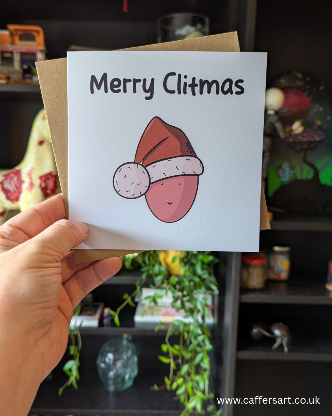 Merry Clitmas Christmas card
