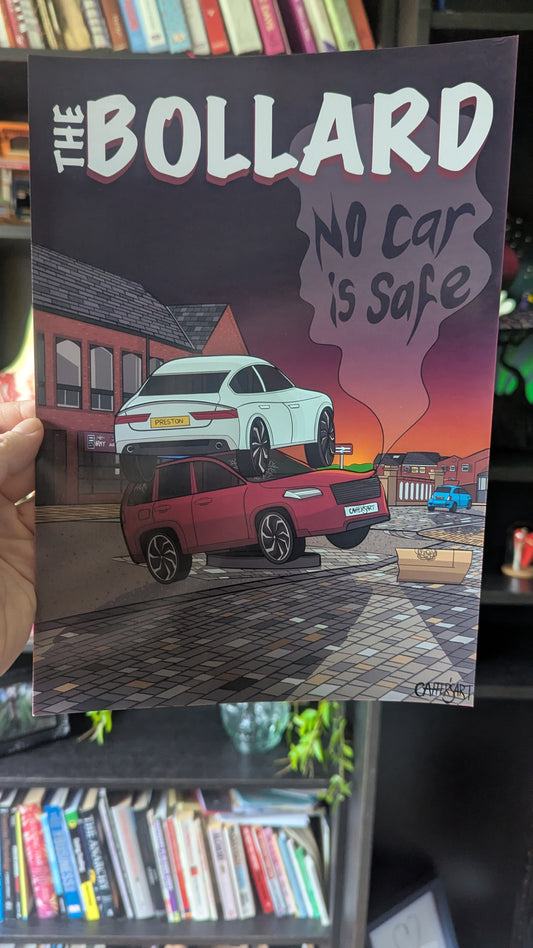 The Bollard Preston Art Print