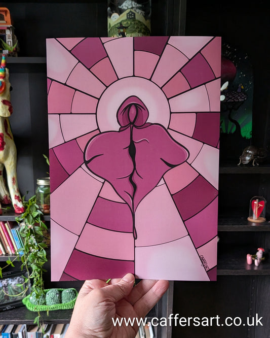 The Immaculate Vulva Art Print