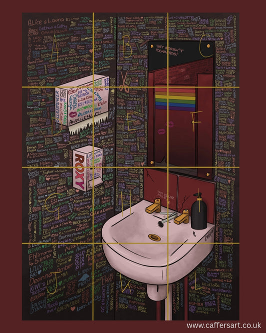 The Big Lesbian Sink Art Print