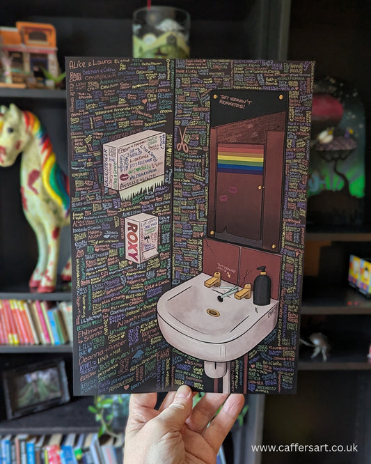 The Big Lesbian Sink Art Print