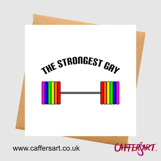 The Strongest Gay Birthday Card