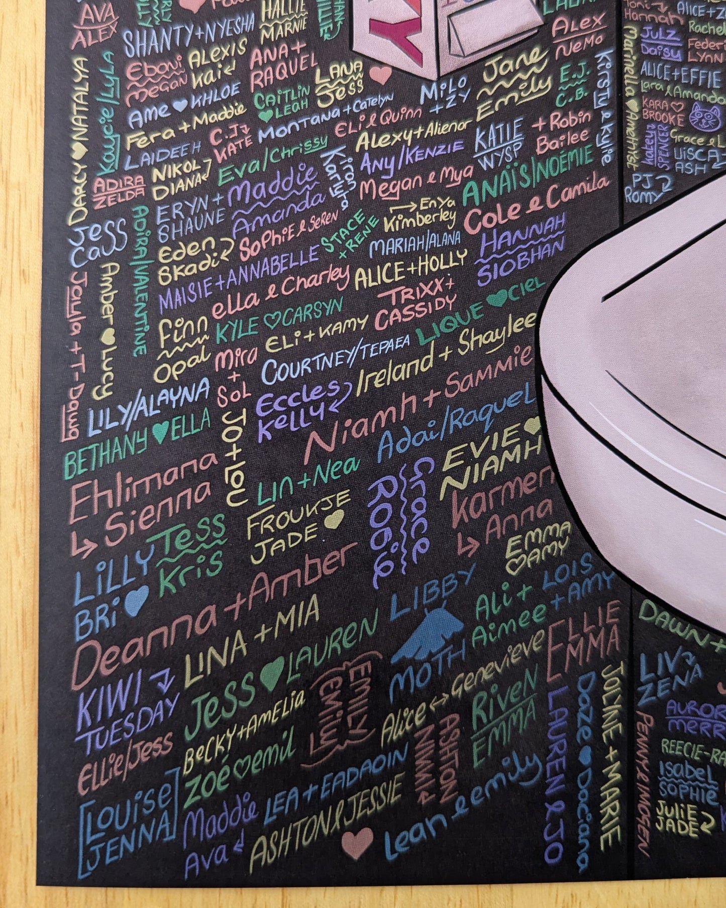 The Big Lesbian Sink Art Print