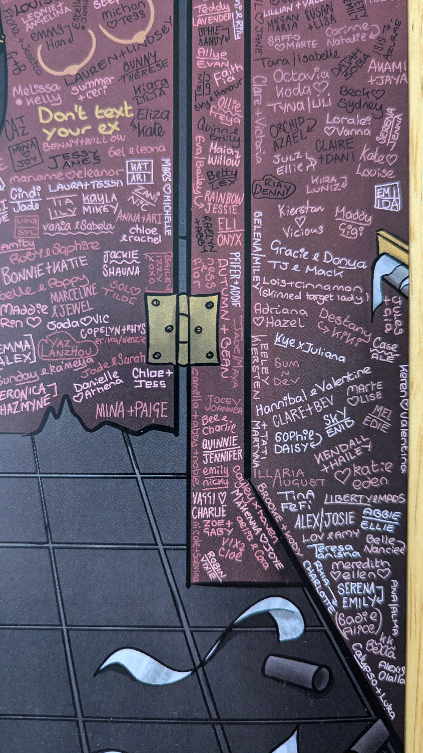 The Big Lesbian Toilet Art Print