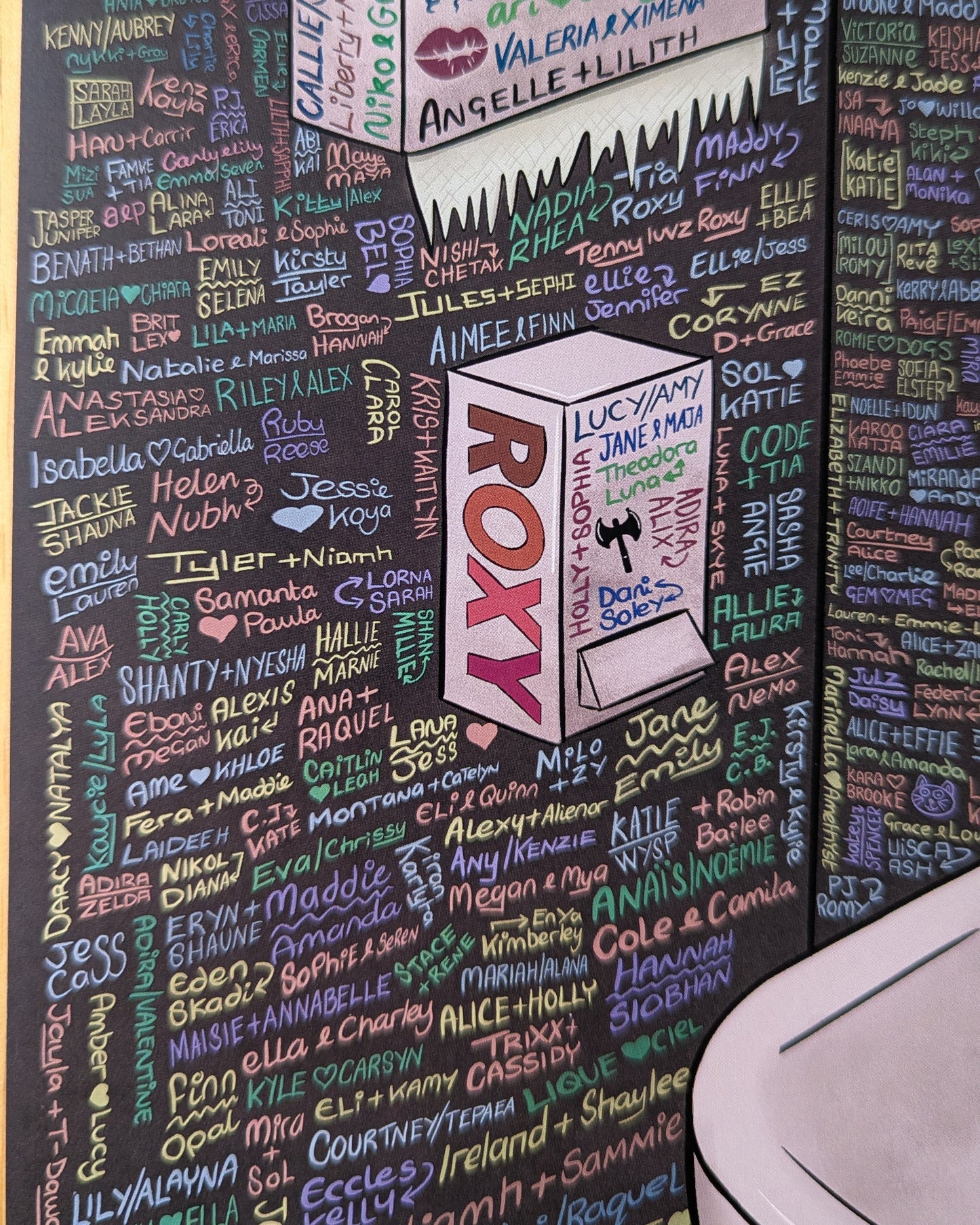 The Big Lesbian Sink Art Print