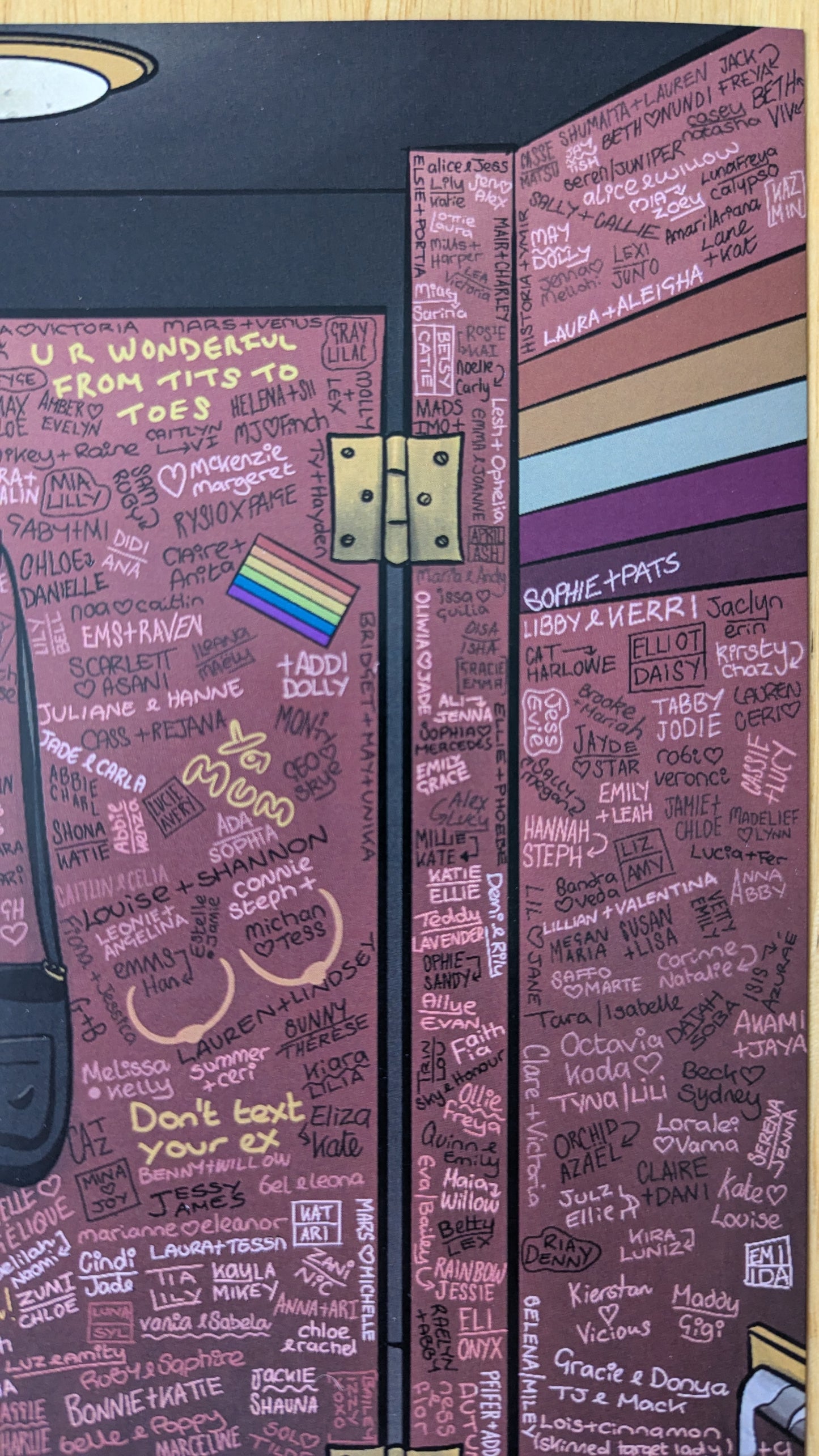 The Big Lesbian Toilet Art Print